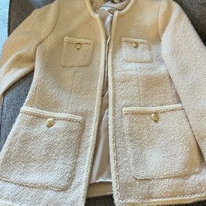NWT Jcrew LONG LADY JACKET IN WOOL-BLEND